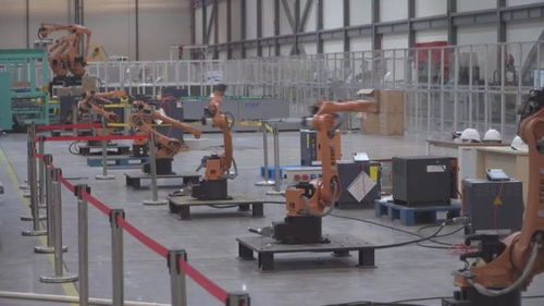 上海首个 机器人造机器人 智能工厂在南翔诞生,厂房里几乎看不到工人